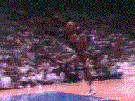 MJ Dunks From The Free Throw Line